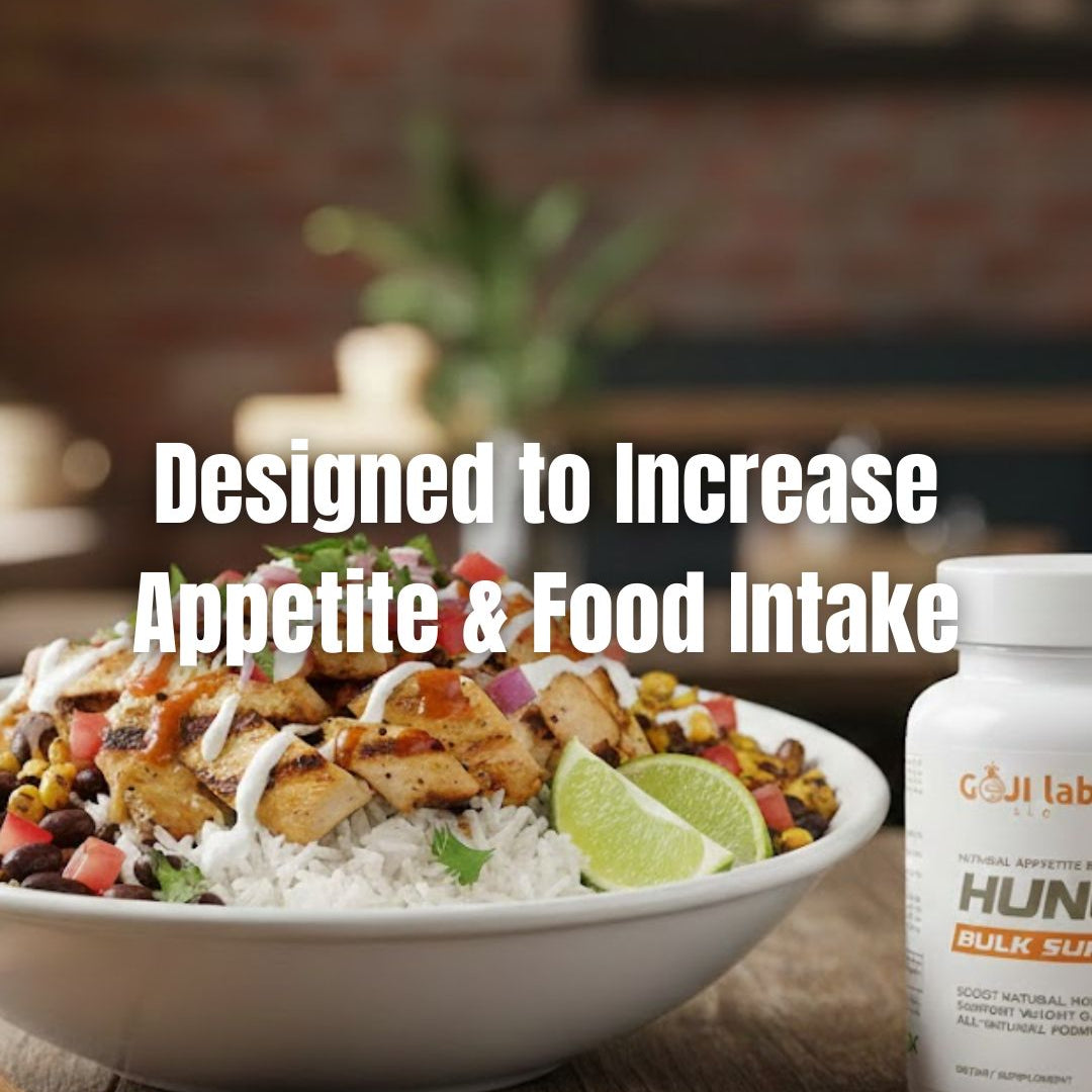 Hunger+ Appetite Booster  - Weight Gain Support for Women & Men - Powerful Mass Gainer