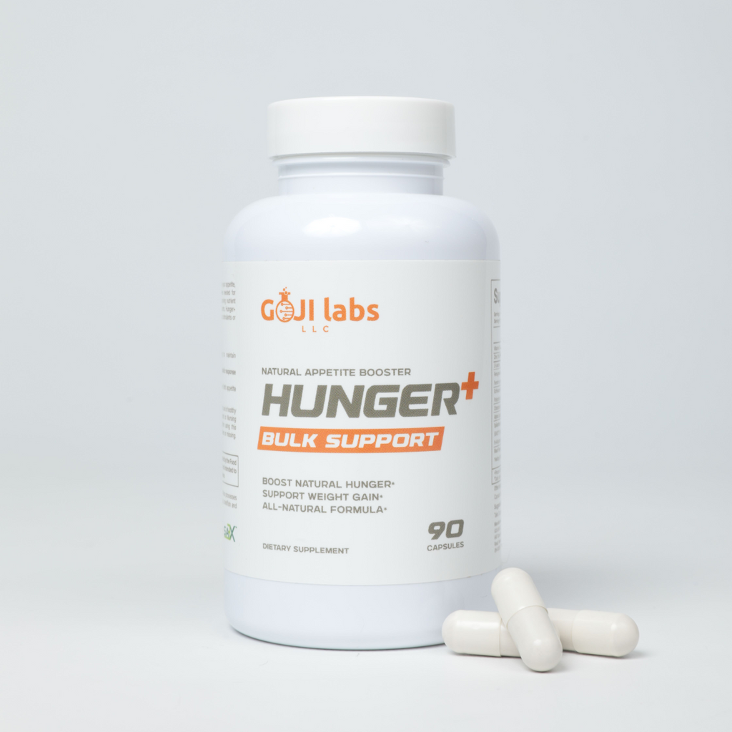 Hunger+ Appetite Booster  - Weight Gain Support for Women & Men - Powerful Mass Gainer